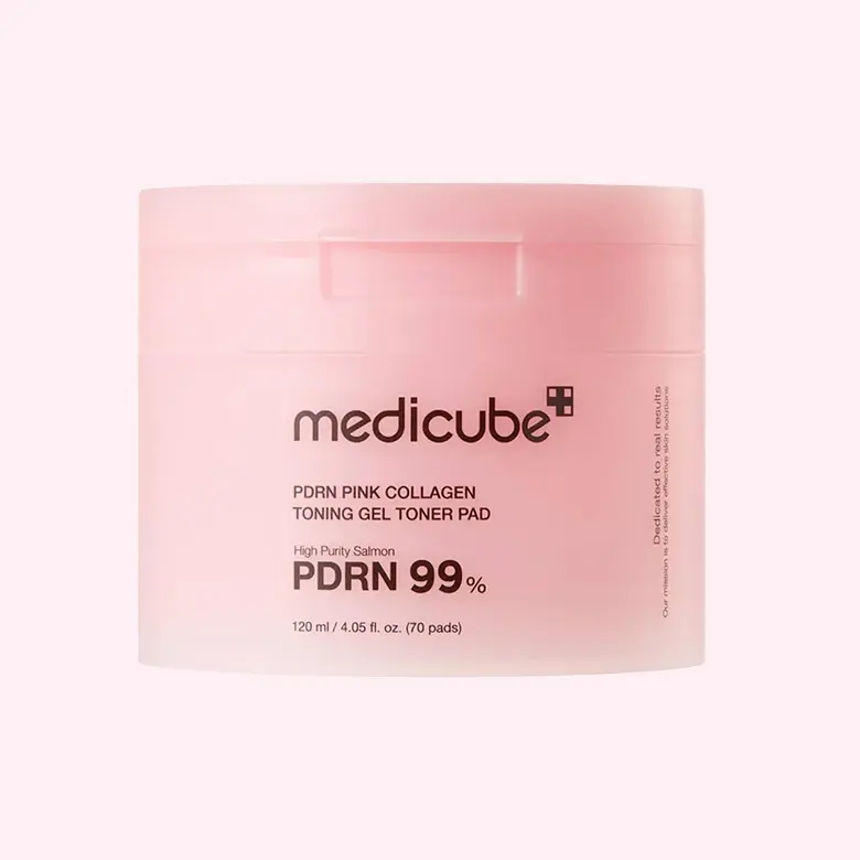 PDRN Pink Collagen Toning Gel Toner Pad 70ea