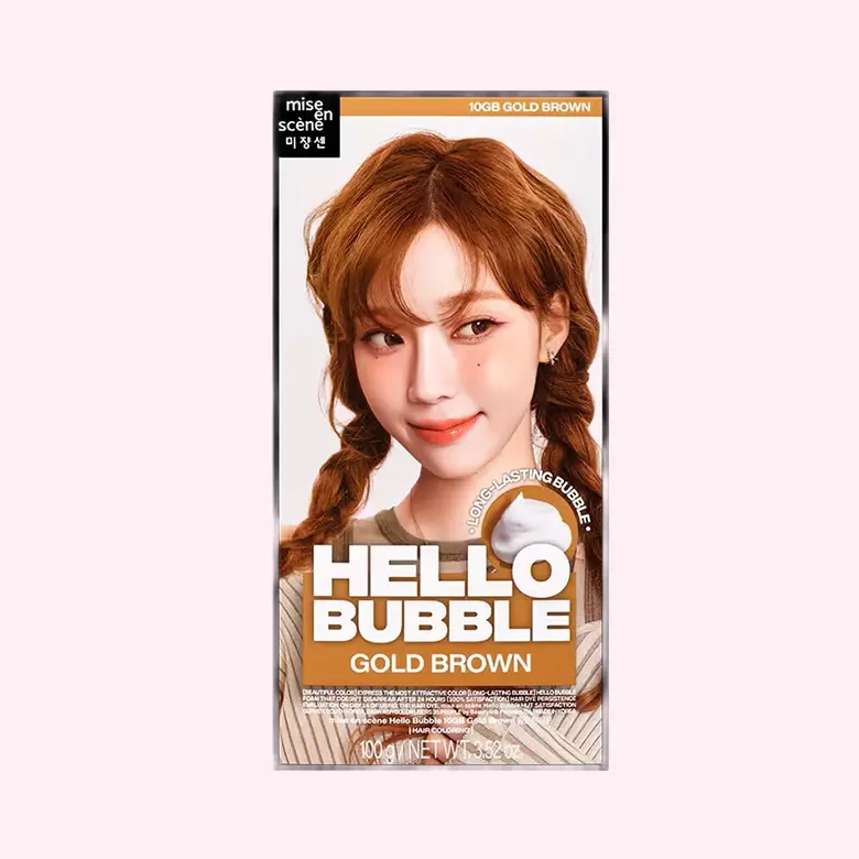 New Hello Bubble #10GB Gold Brown 