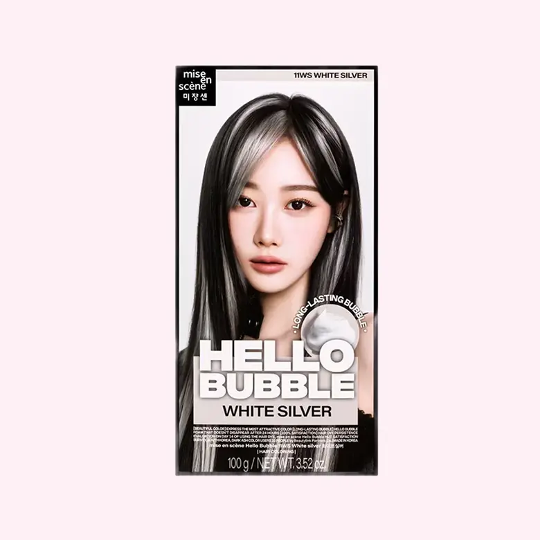 New Hello Bubble #11WS White Silver 