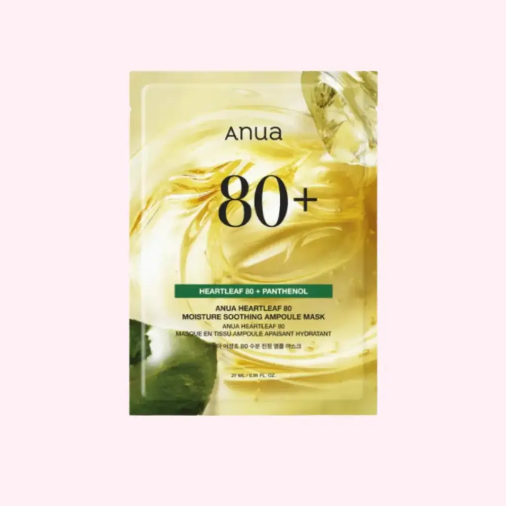 Heartleaf 80 Moisture Soothing Ampoule Mask (1ea)