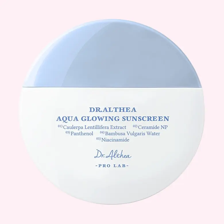 Aqua Glowing Sunscreen SPF50+ PA++++_(45ml)