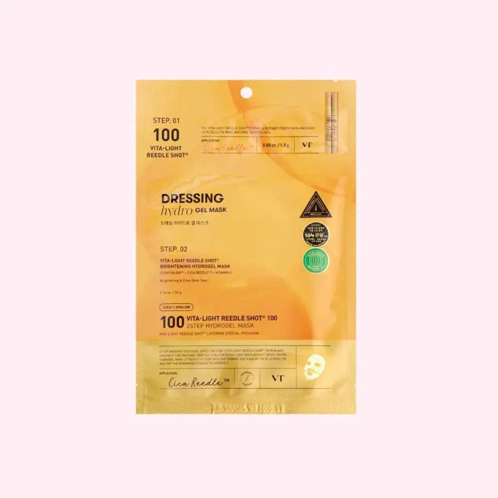 Vita Light Reedle Shot 100 2 Step Hydrogel Mask (1ea)