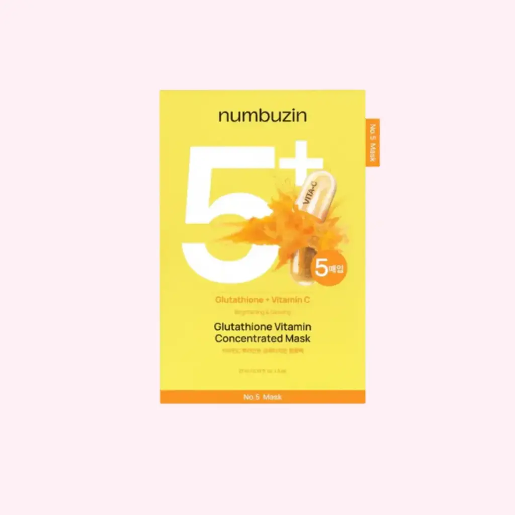 No.5 Glutathione Vitamin Concentrated Mask (5ea)