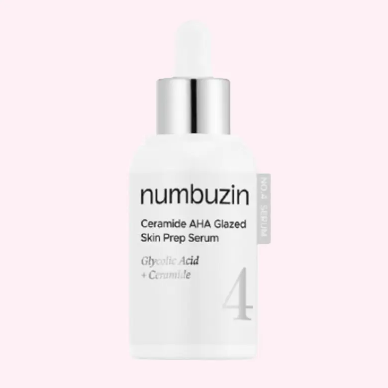 No.4 Ceramide AHA Glazed Skin Prep Serum 30ml