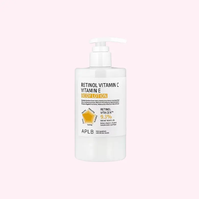 Retinol Vitamin C Vitamin E Body lotion 300ml