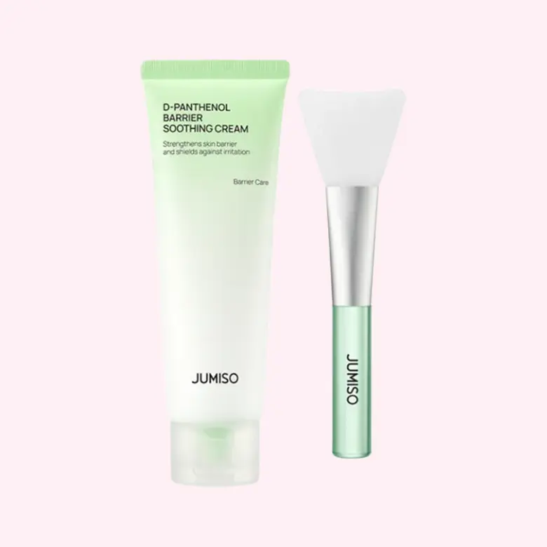 D Panthenol Barrier Soothing Cream Brush Set (80ml +1ea)