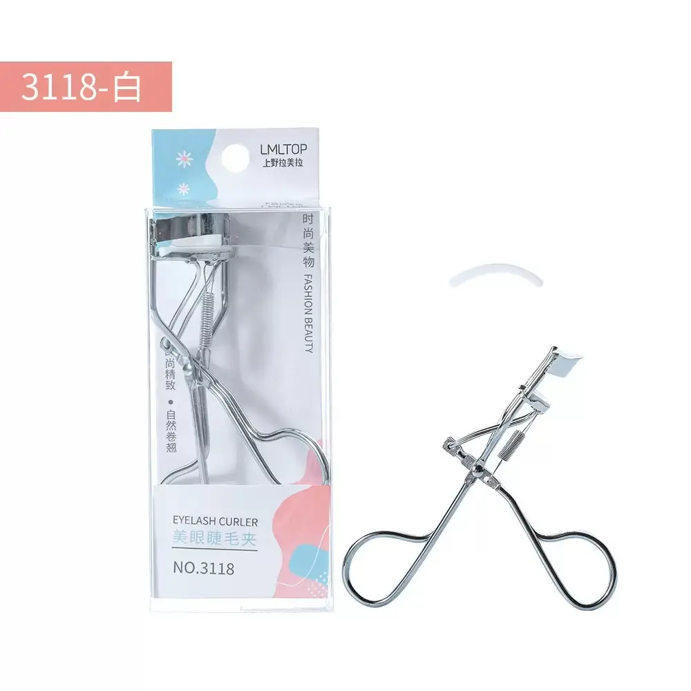 Stainless Steel Eyelash Curler (Silver)