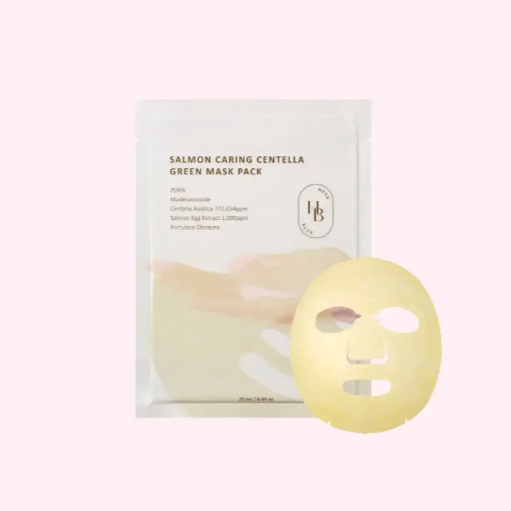 Salmon Caring Centella Green Mask Pack (1ea)