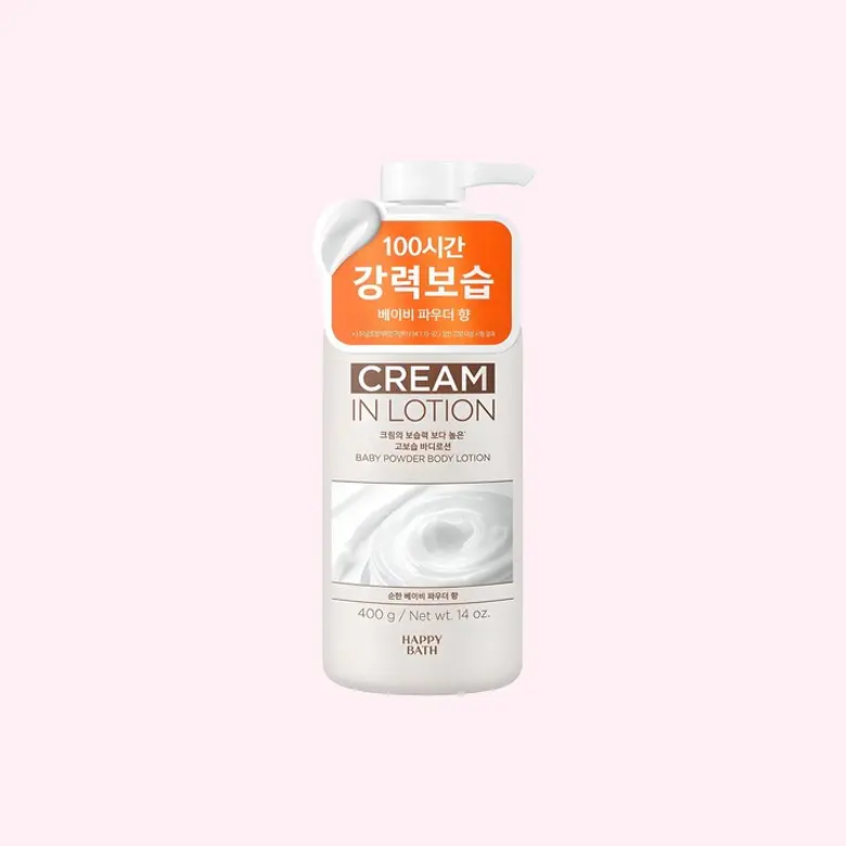 Cream-in-Lotion Baby Powder Body Lotion 400g