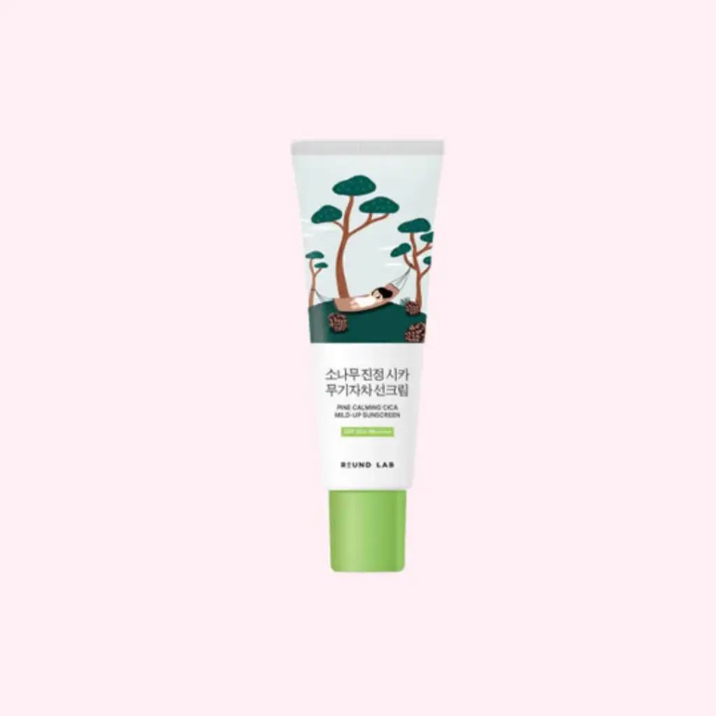 Pine Calming Cica Mild-Up Sunscreen 40ml 