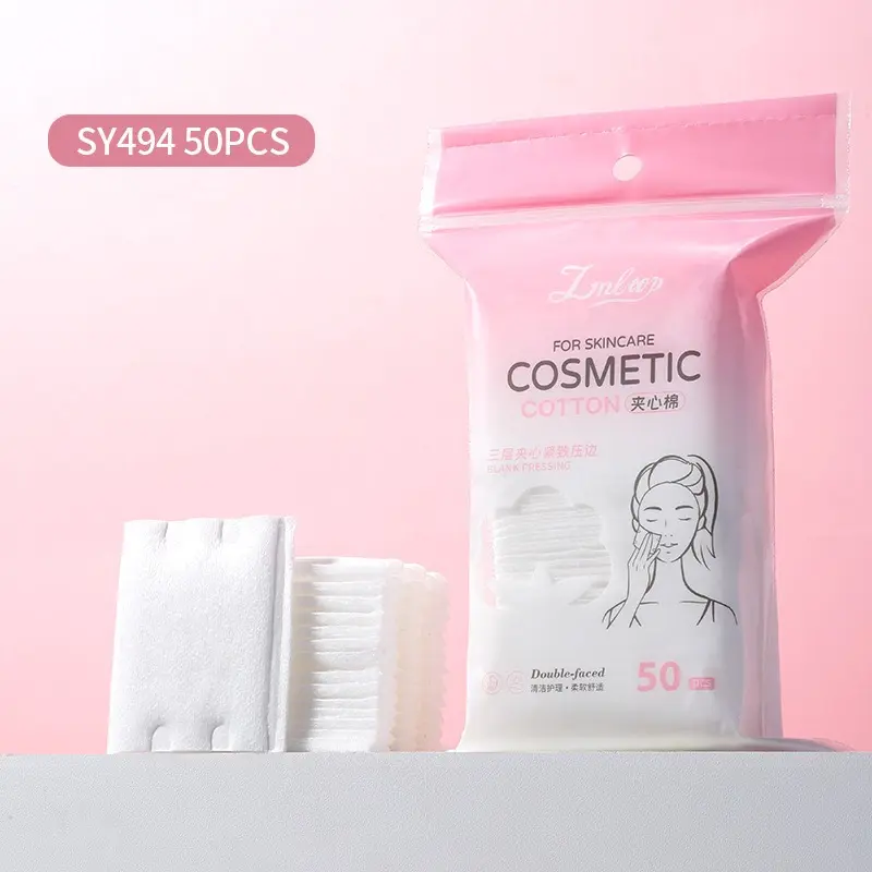 Natural Thickened Cotton Pads 50pcs