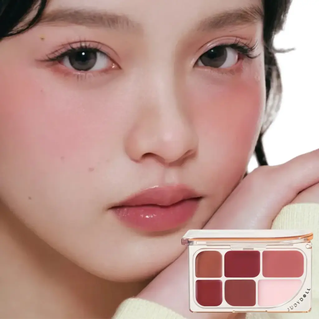 6-Color Multi-Use Lip Palette