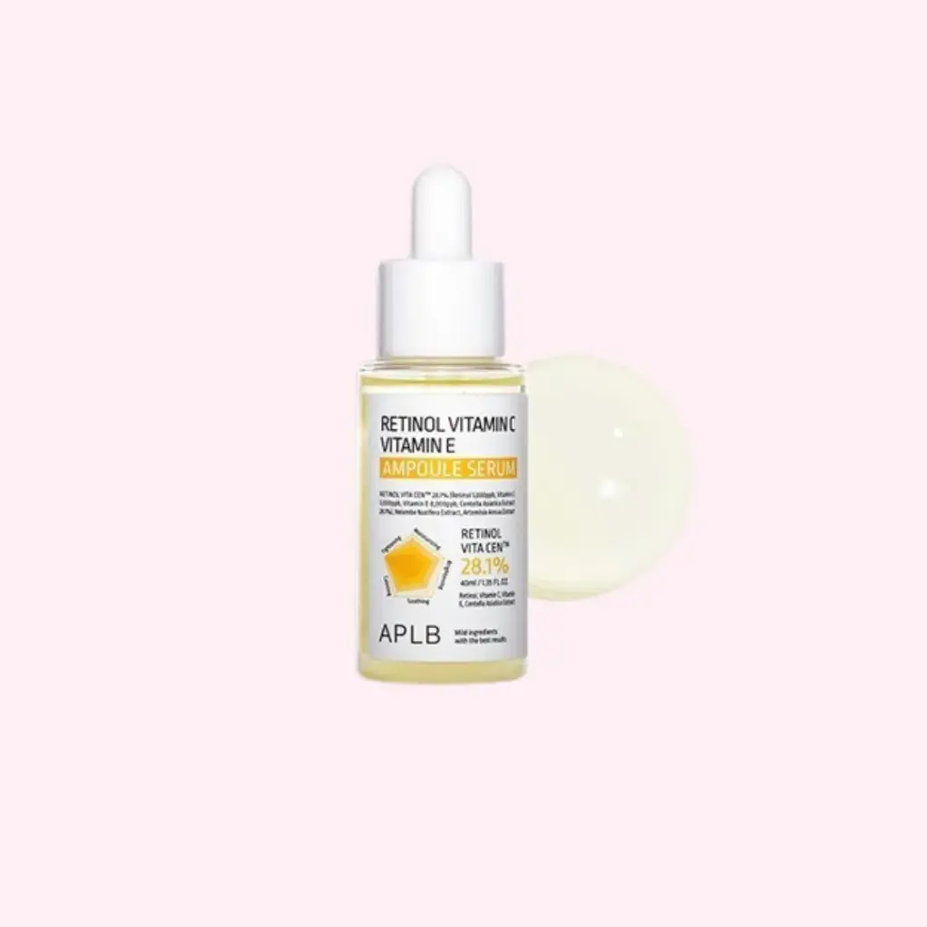 Retinol Vitamin C Vitamin E  Ampoule Serum 40Ml 