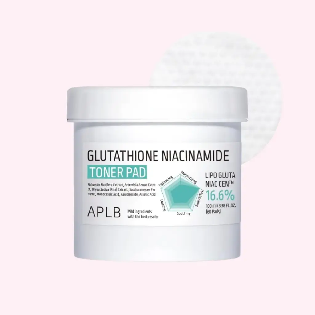 Glutathione Niacinamide Toner Pad (60 Pads) 