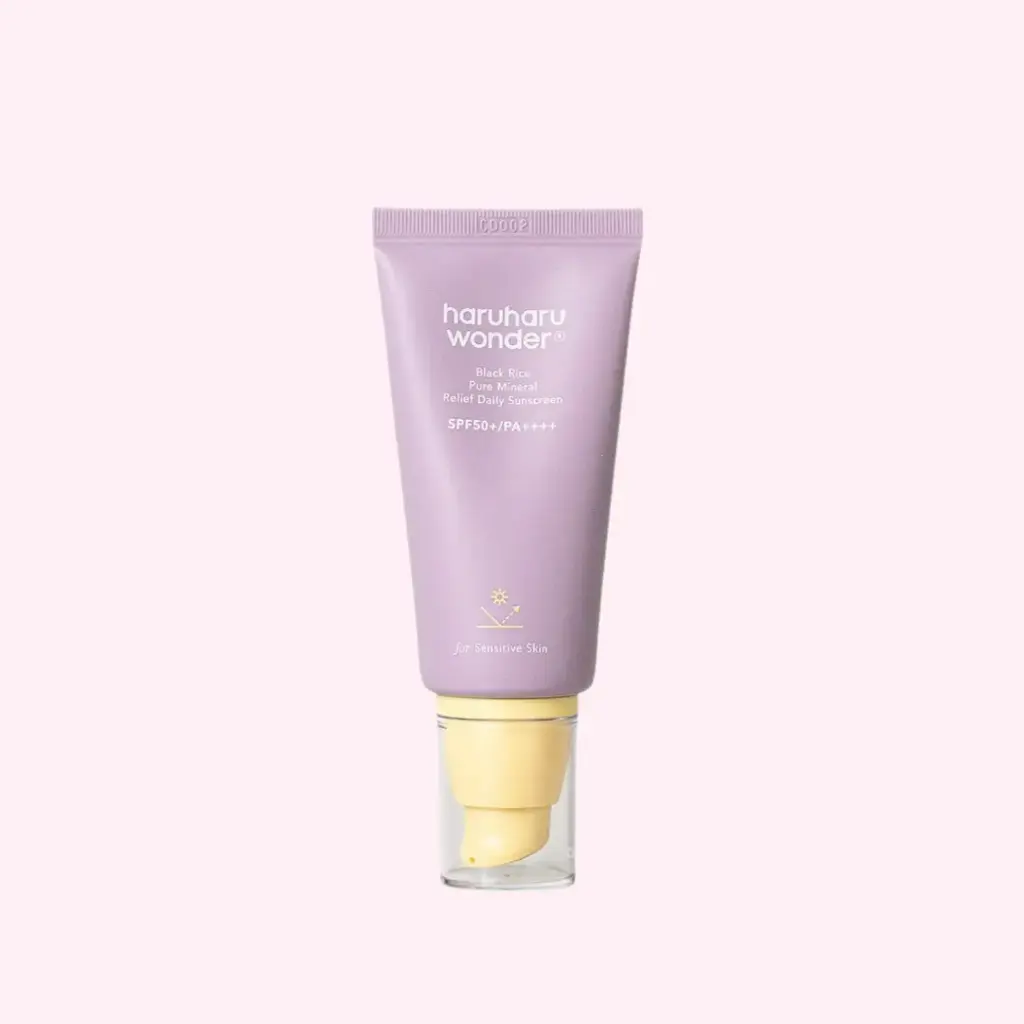 Black Rice Pure Mineral Relief Daily Sunscreen 50ml