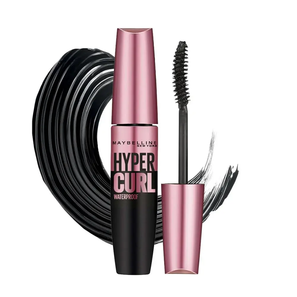 Volume Express Hyper Curl Waterproof Mascara Black