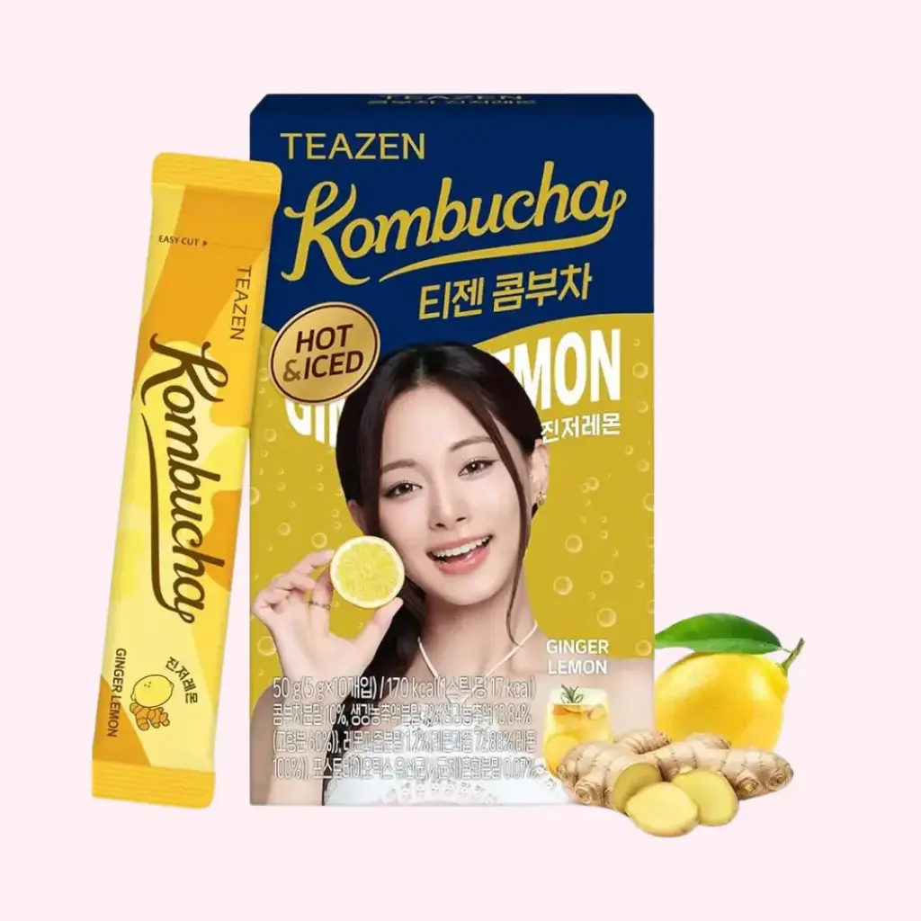 Kombucha Ginger Lemon (10sticks/box)  