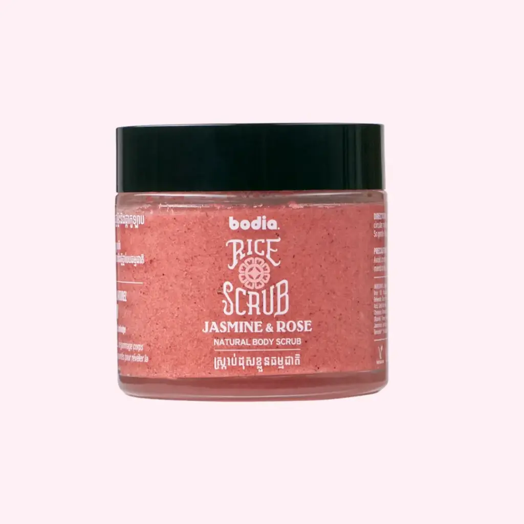 Rice Scrub - jasmine & rose 120ml