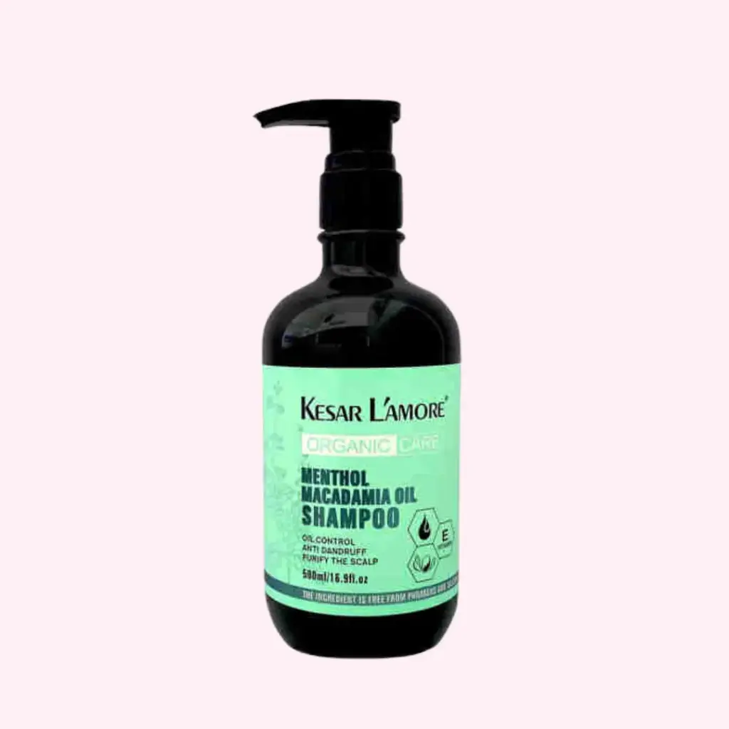 Menthol Macadamia Oil Shampoo 500ml