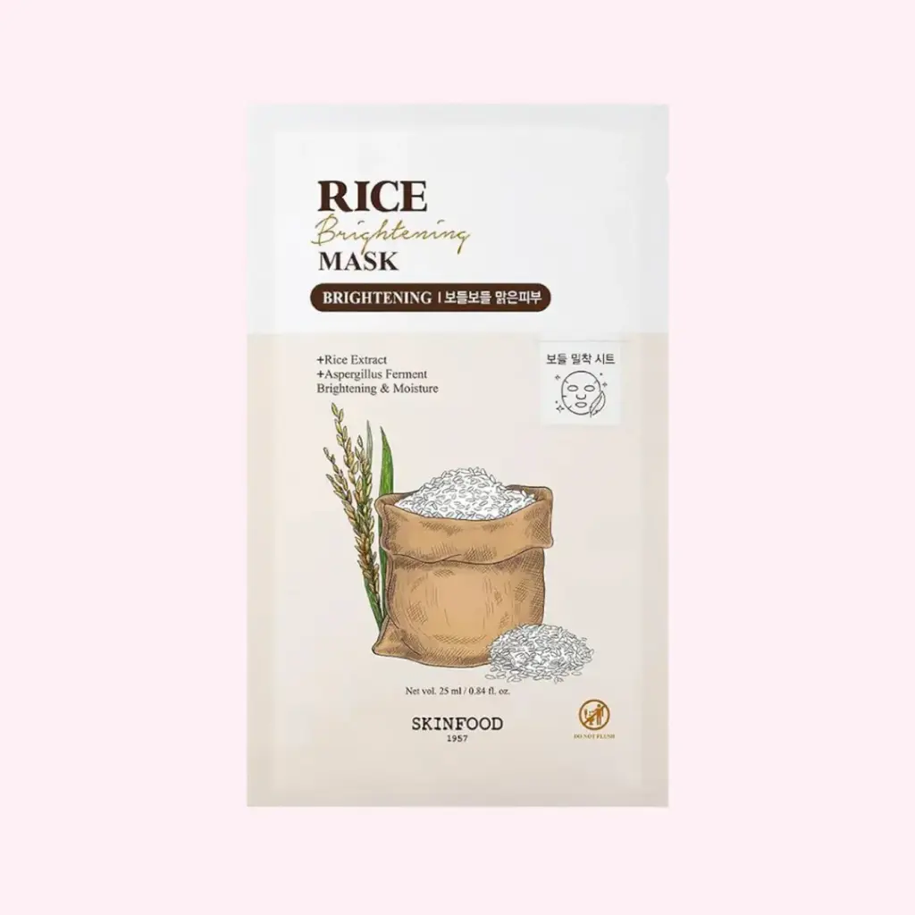 Rice Brightening Mask (1ea)