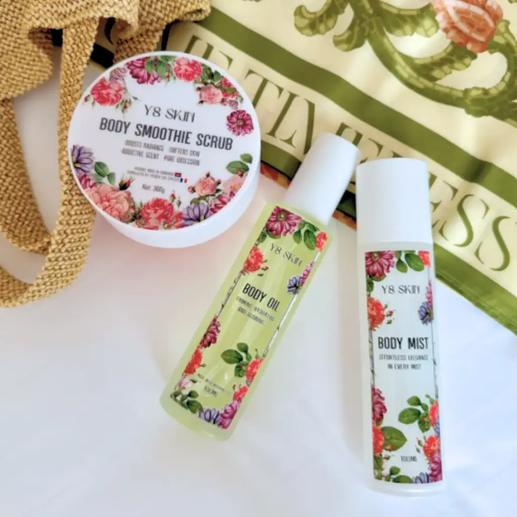 Body Care Set (Scrub, Mist, Body Oil)