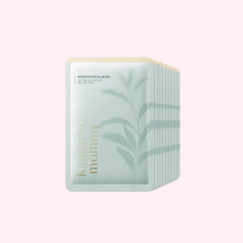 Tea Tree Oil Control Balance Mask 10pcs 