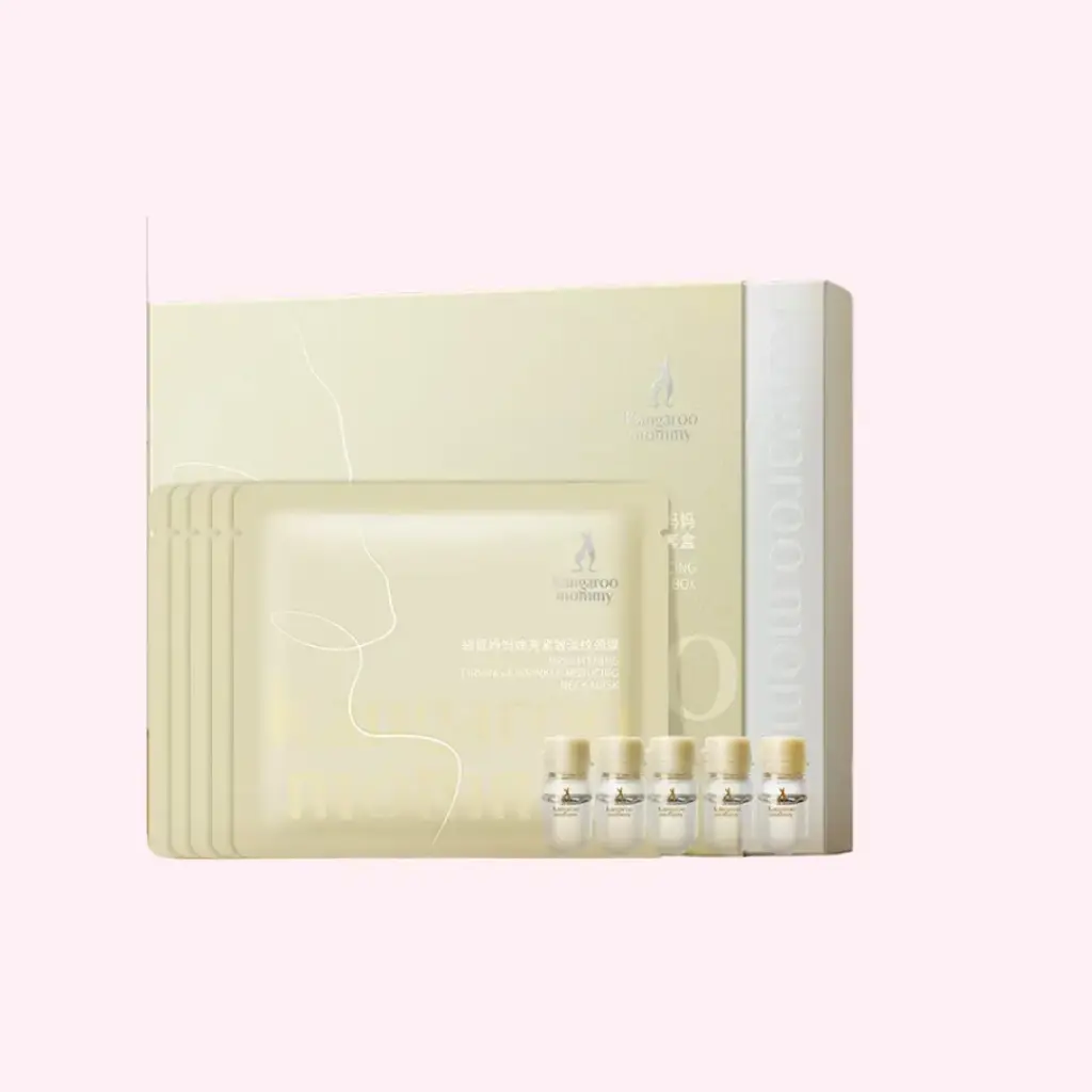 Firming And Wrinkle-Reducing Ampoule Neck Mask Box 