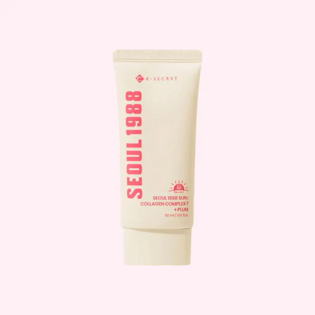 SEOUL 1988 Sun :Collagen Complex 7 +Plum SPF50+ PA++++ 50ml 