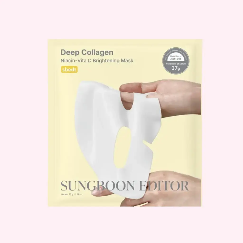 Deep Collagen Niacin Vita C Brightening Mask (1ea)  