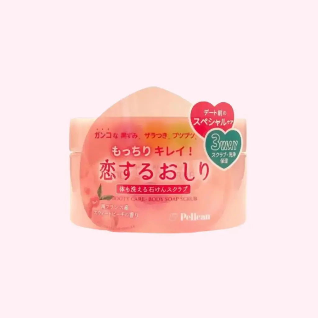 Booty Care Body Soap Scrub Sweet Peach 180g 