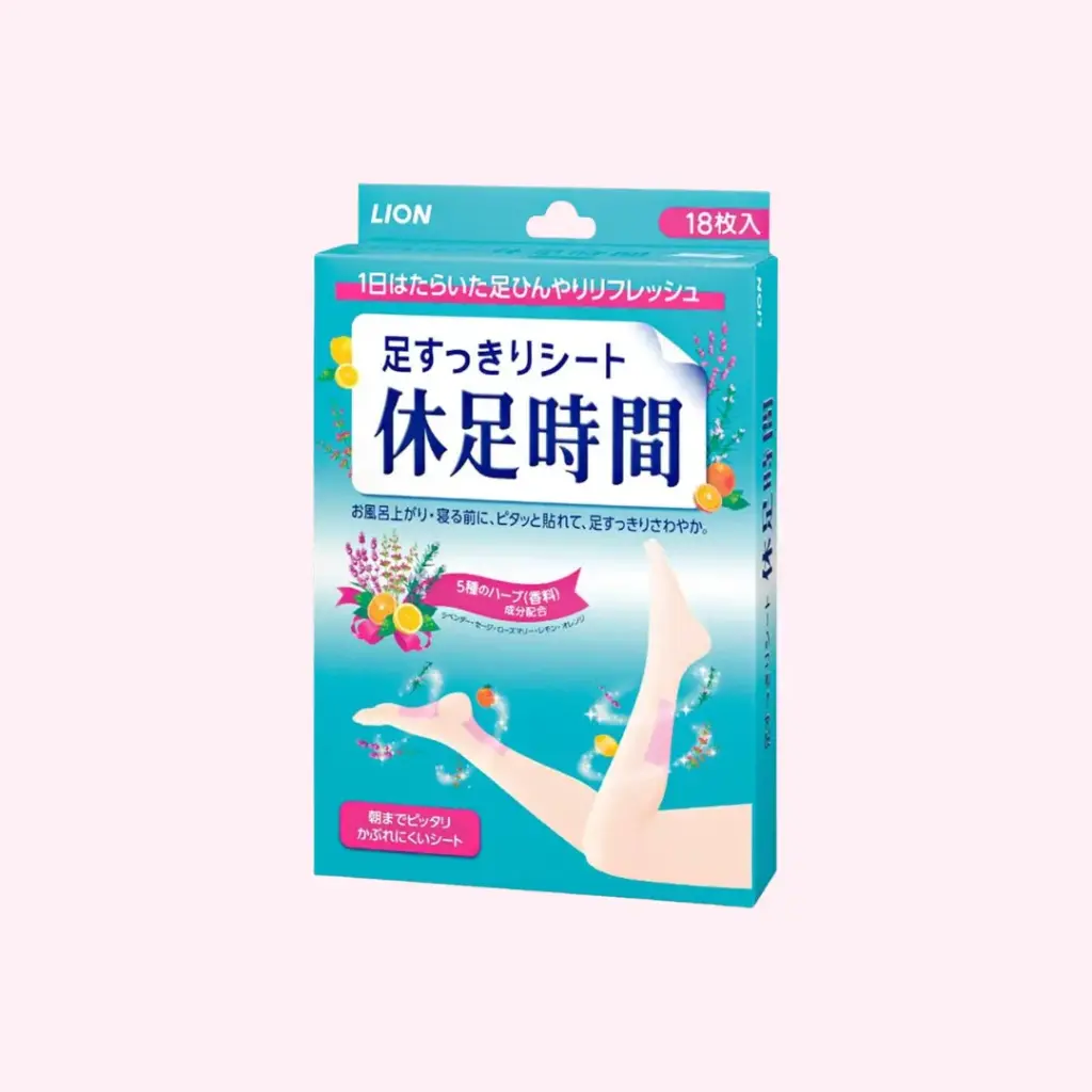 Kyusoku Jikan Cooling Leg Gel Pad (18 Sheets) 
