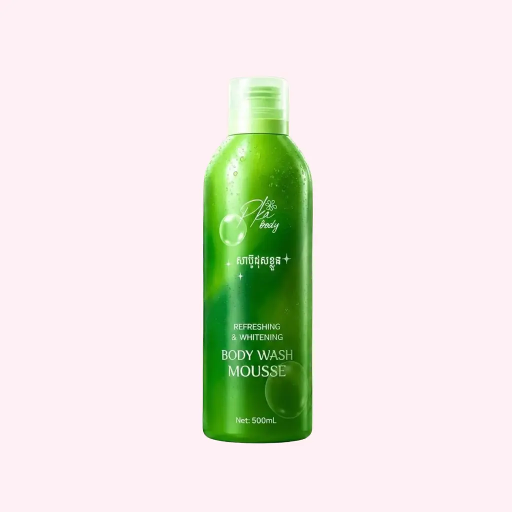 Refreshing & Whitening Body Wash Mousse-500ml