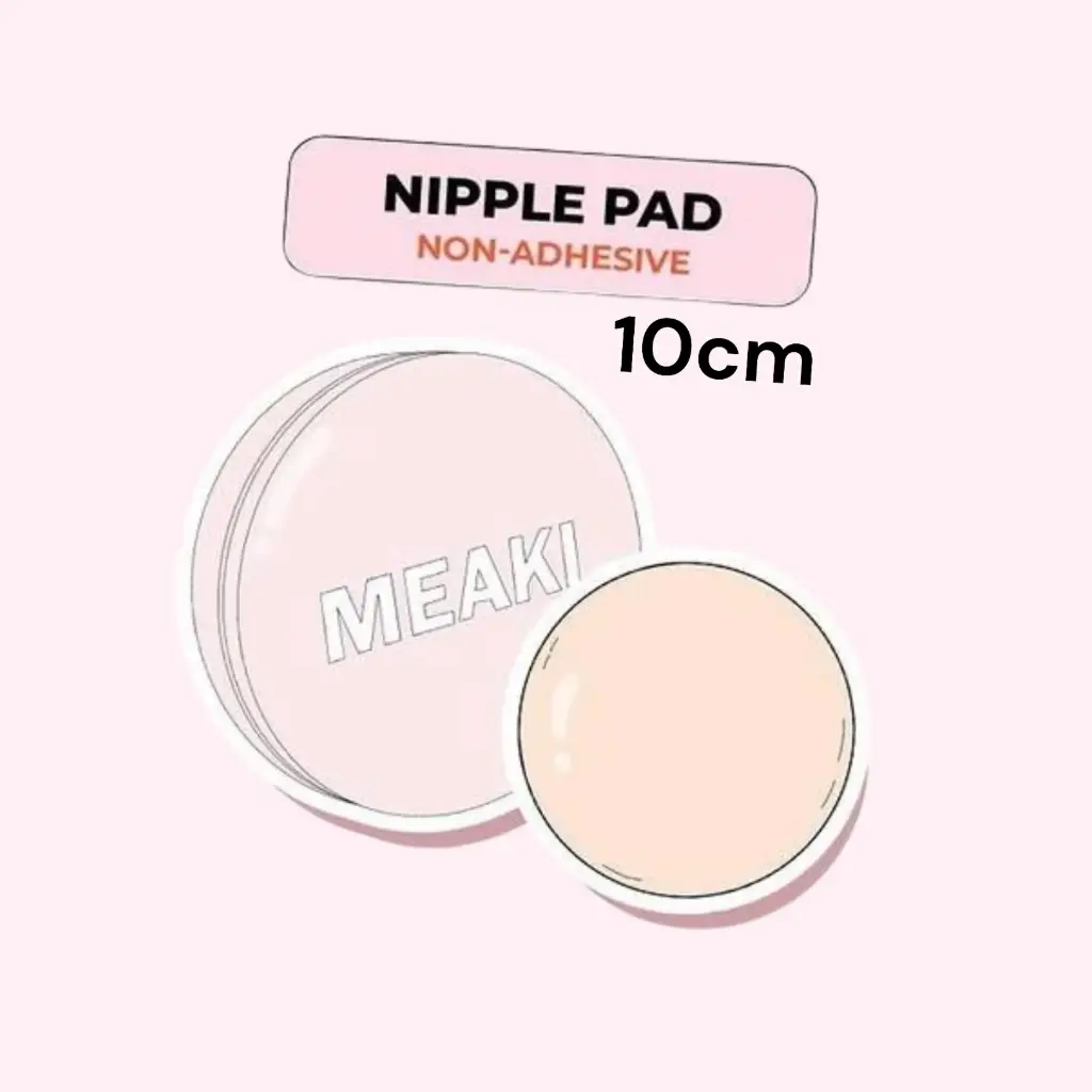 Invisible Nipple Pad Non-Adhesive-10cm (អត់កាវ)