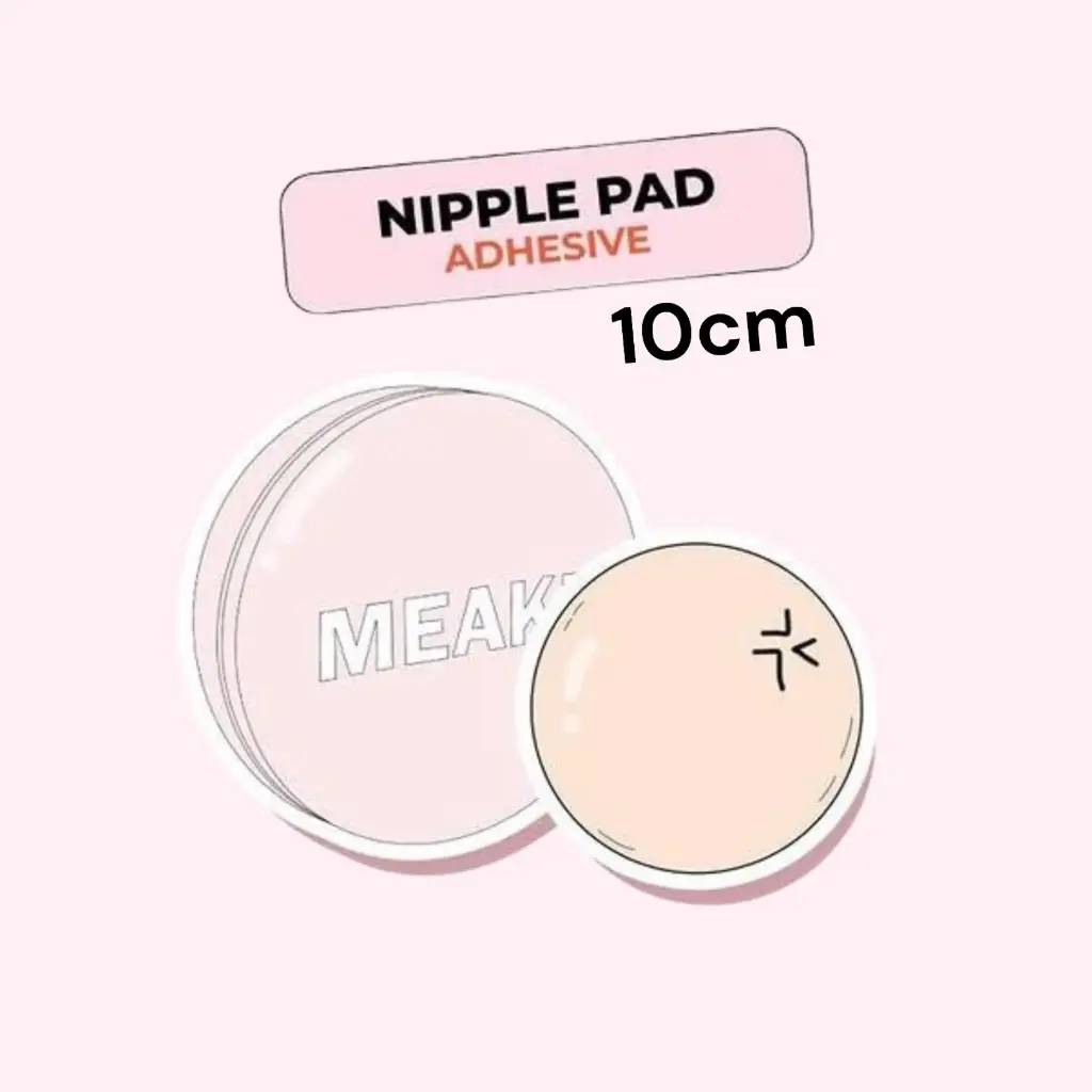 Invisible Nipple Pad Adhesive -10cm (មានកាវ)
