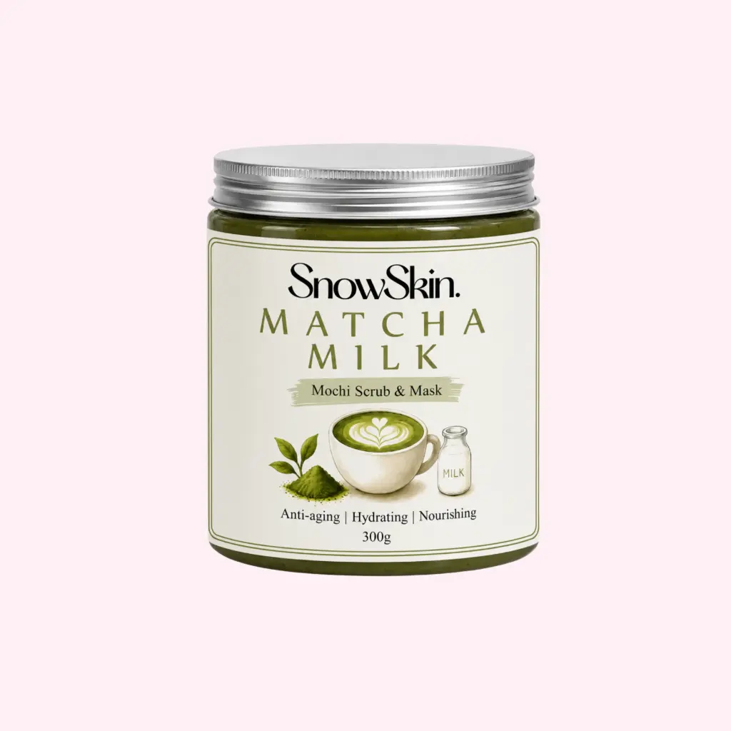 Matcha Milk mochi Scrub & Mask-300g