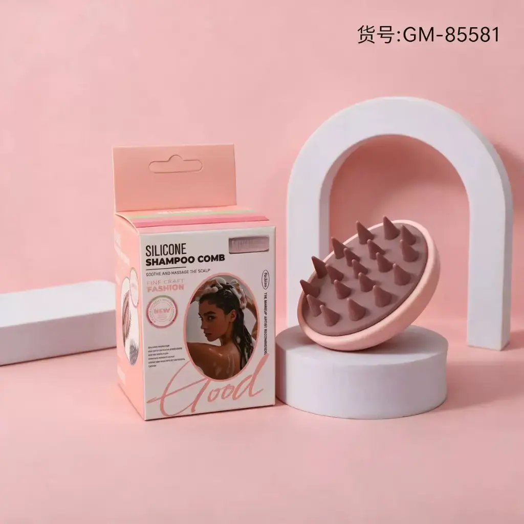 Silicon Shampoo Comb