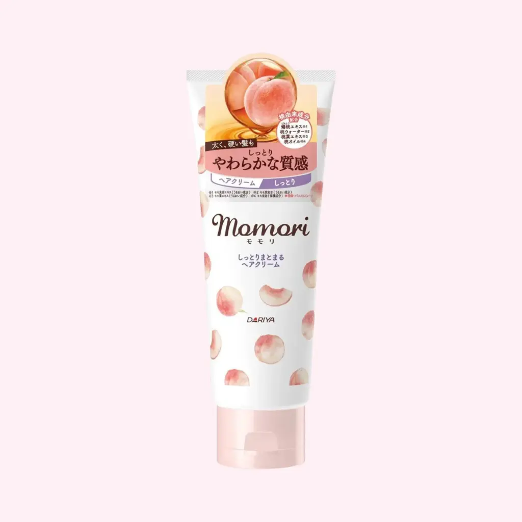Momori Peach Moist & Cohesive Hair Cream 150g