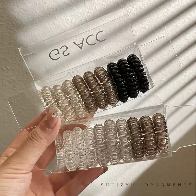 9pcs Hair Ties