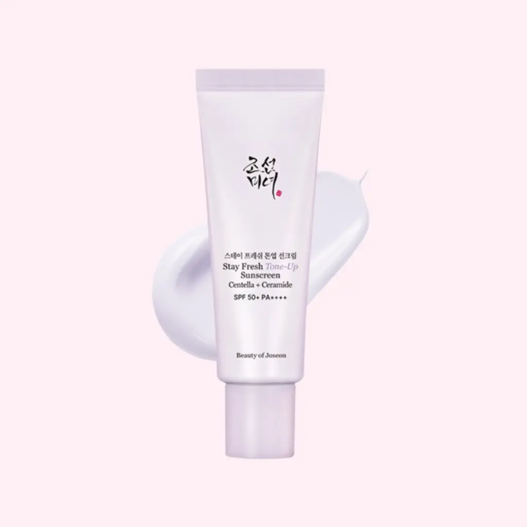 Stay Fresh Tone-Up Sunscreen SPF50+ PA++++ #Purple_(50ml)