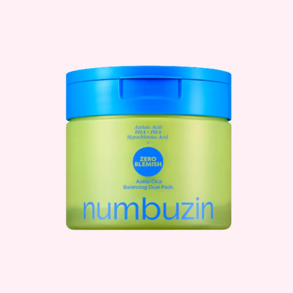 No.0 Zero Blemish Azela Cica Balancing Dual Pads_(60Pads)