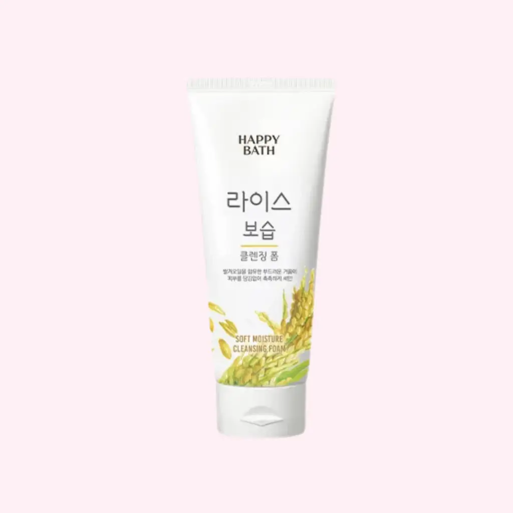 Rice Moisturizing Cleansing Foam_(200g)