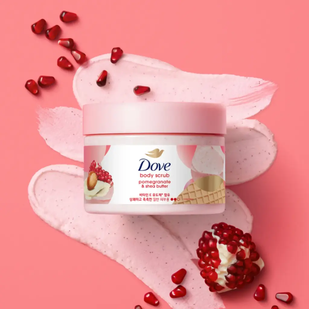 Exfoliating Body Scrub_298g #Pomegranate Seeds & Shea Butter