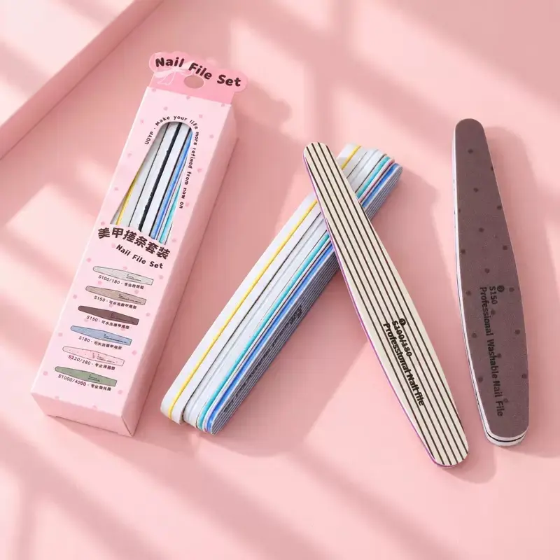 Manicure Nail Polishing Files 6pcs
