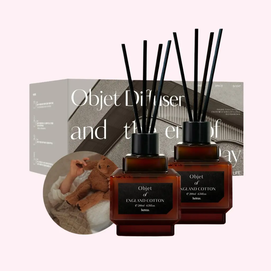 Objet Diffuser-England Cotton_(200ml*2ea)