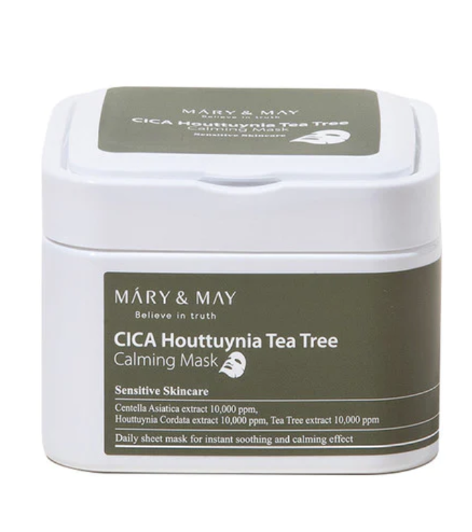 Cica Houttuynia Tea Tree Calming Mask (30EA)