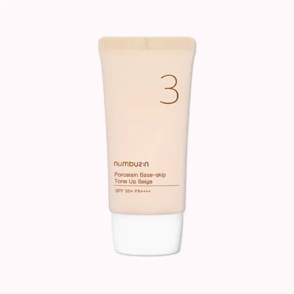 No.3 Porcelain Base Skip Tone Up Sunscreen SPF50+ PA++++ 50ml