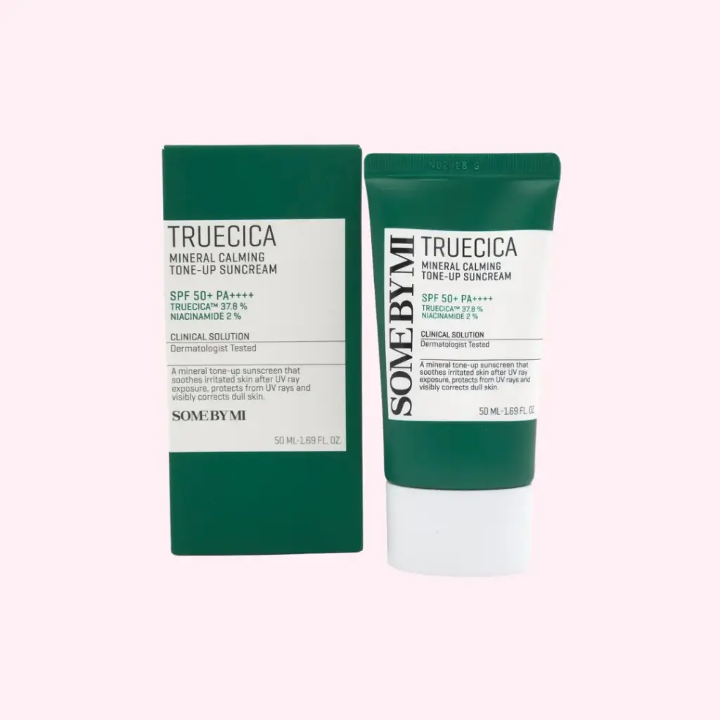 Truecica Mineral Calming Toneup Suncream SPF50+ PA++++50ml