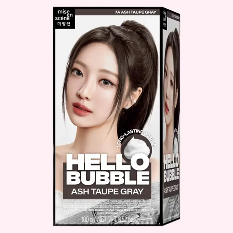 New Hello Bubble #7A Ash Top Gray 