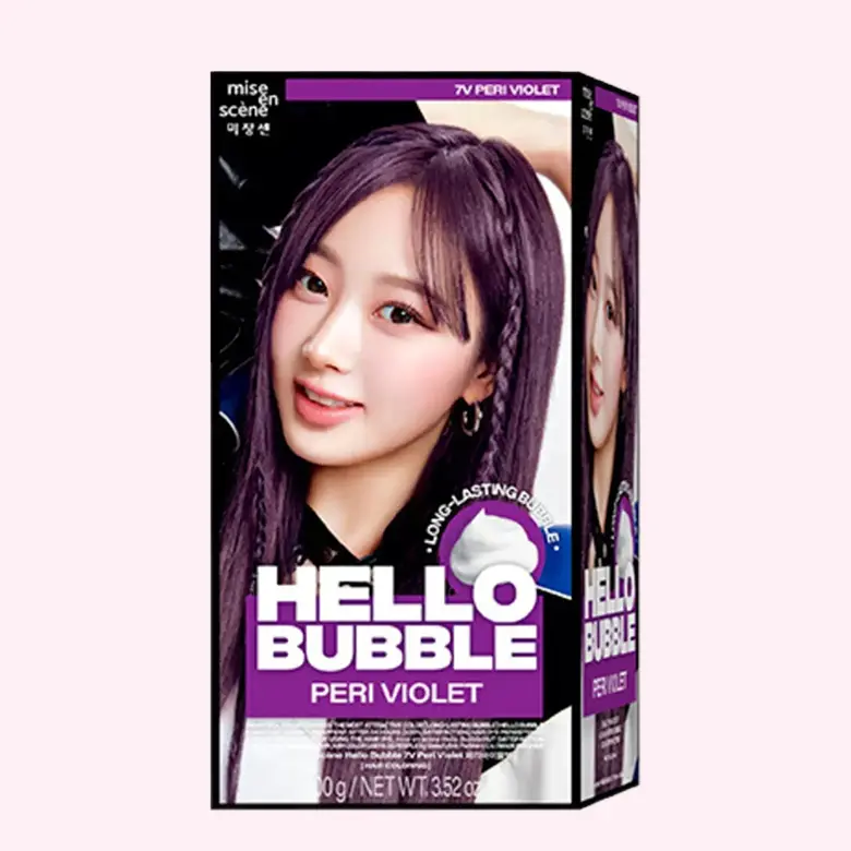 All New Hello Bubble in 7V Peri Violet 100G 