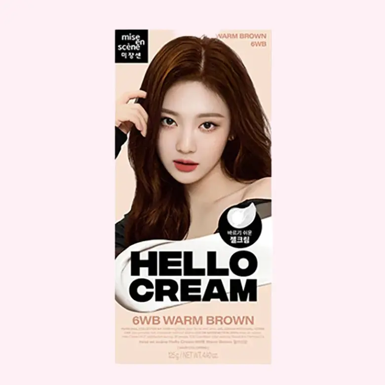 New Hello Cream 6WB Warm Brown 125g